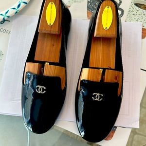 Chanel moccasins very gently used
